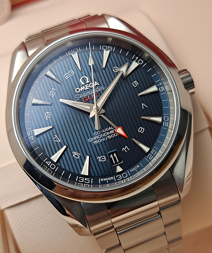 Omega Seamaster Aqua Terra 150M Co-Axial GMT Wristwatch Ref. 231.10.43.22.03.001